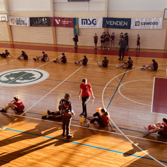 Sporto visa klase sacensības 6.klasēm Sējas skolā - 