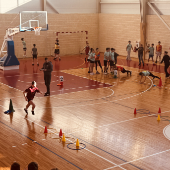 Sporto visa klase sacensības 6.klasēm Sējas skolā - 