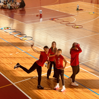 Sporto visa klase sacensības 6.klasēm Sējas skolā - 