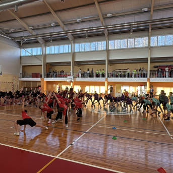 Sporto visa klase sacensības 6.klasēm Sējas skolā - 