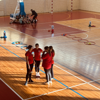 Sporto visa klase sacensības 6.klasēm Sējas skolā - 