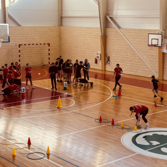 Sporto visa klase sacensības 6.klasēm Sējas skolā - 