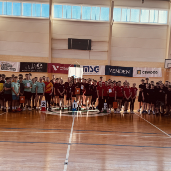 Sporto visa klase sacensības 6.klasēm Sējas skolā - 