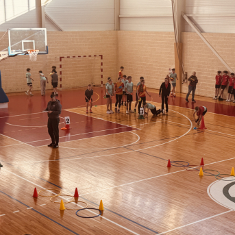 Sporto visa klase sacensības 6.klasēm Sējas skolā - 