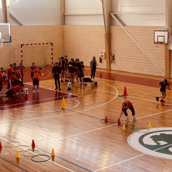 Sporto visa klase sacensības 6.klasēm Sējas skolā - 