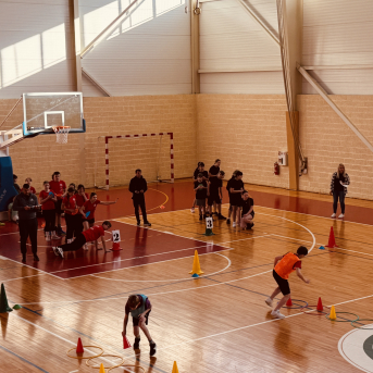 Sporto visa klase sacensības 6.klasēm Sējas skolā - 