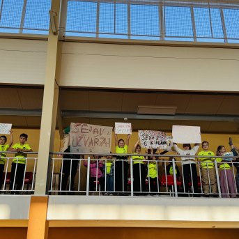 Sporto visa klase sacensības 6.klasēm Sējas skolā - 