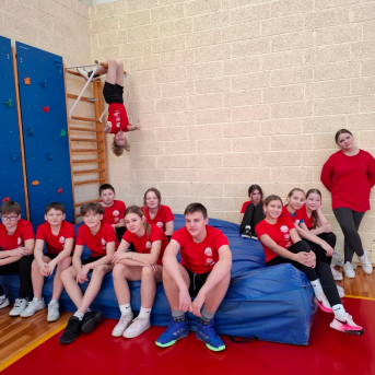 Sporto visa klase sacensības 6.klasēm Sējas skolā - 