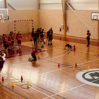 Sporto visa klase sacensības 6.klasēm Sējas skolā - 