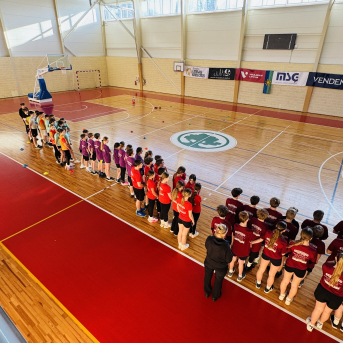 Sporto visa klase sacensības 6.klasēm Sējas skolā - 