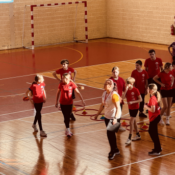 Sporto visa klase sacensības 6.klasēm Sējas skolā - 