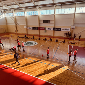 Sporto visa klase sacensības 6.klasēm Sējas skolā - 