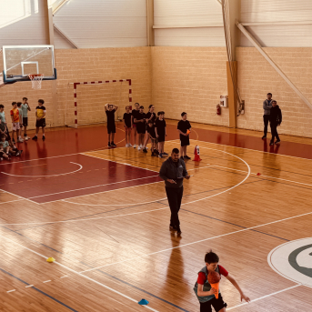 Sporto visa klase sacensības 6.klasēm Sējas skolā - 