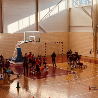 Sporto visa klase sacensības 6.klasēm Sējas skolā - 