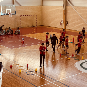 Sporto visa klase sacensības 6.klasēm Sējas skolā - 