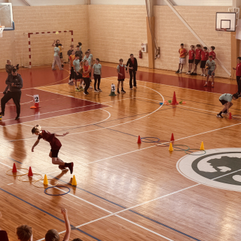 Sporto visa klase sacensības 6.klasēm Sējas skolā - 