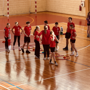 Sporto visa klase sacensības 6.klasēm Sējas skolā - 