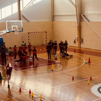 Sporto visa klase sacensības 6.klasēm Sējas skolā - 