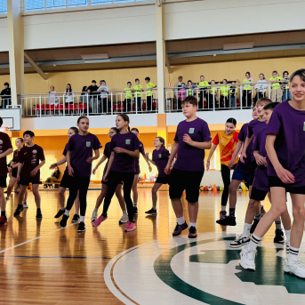 Sporto visa klase sacensības 6.klasēm Sējas skolā - 