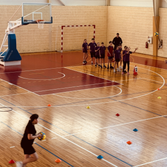 Sporto visa klase sacensības 6.klasēm Sējas skolā - 