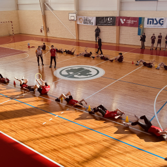 Sporto visa klase sacensības 6.klasēm Sējas skolā - 