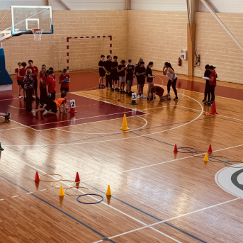 Sporto visa klase sacensības 6.klasēm Sējas skolā - 