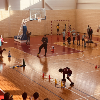 Sporto visa klase sacensības 6.klasēm Sējas skolā - 