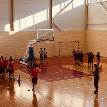 Sporto visa klase sacensības 6.klasēm Sējas skolā - 