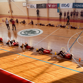 Sporto visa klase sacensības 6.klasēm Sējas skolā - 