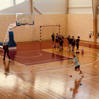 Sporto visa klase sacensības 6.klasēm Sējas skolā - 