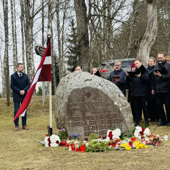 Piemiņas brīdis pie Birzēm - 