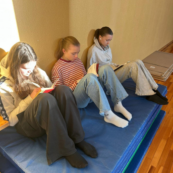 Sējas skolas lasīšanas stunda - 