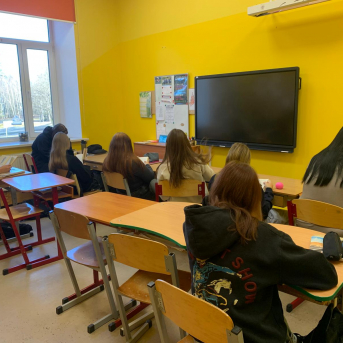 Sējas skolas lasīšanas stunda - 