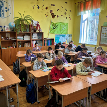 Sējas skolas lasīšanas stunda - 