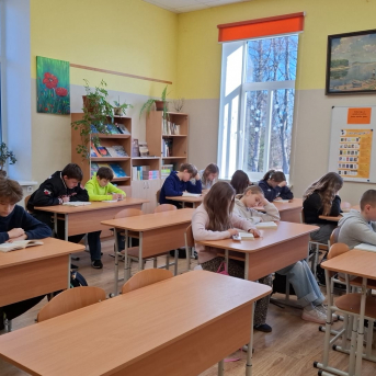 Sējas skolas lasīšanas stunda - 