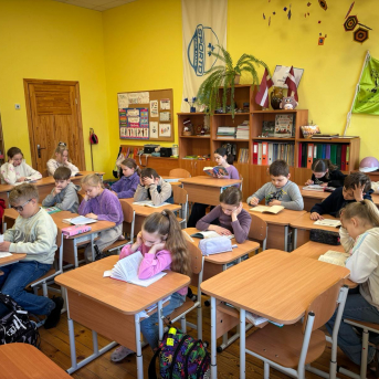 Sējas skolas lasīšanas stunda - 