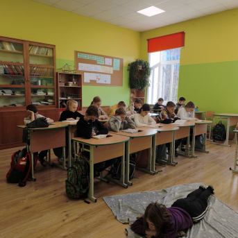 Sējas skolas lasīšanas stunda - 