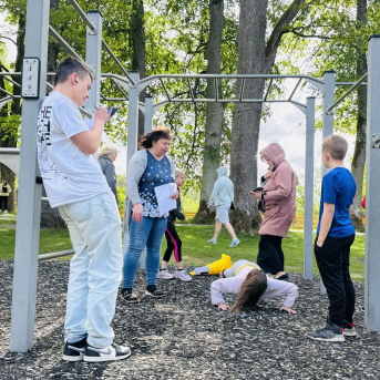Ģimeņu sporta diena - 