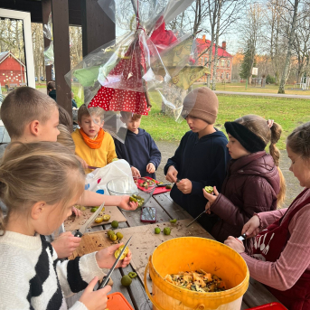 Rudens raža galdā - 
