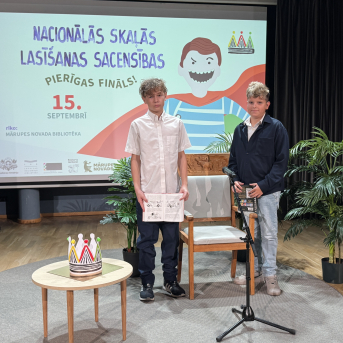 Skaļās lasīšanas sacensības reģionālais fināls - 