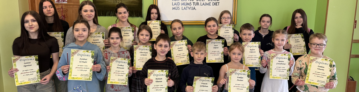 Glītrakstīšanas konkurss 