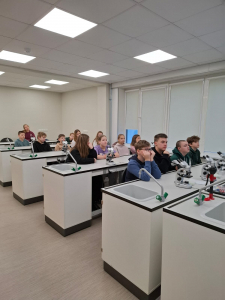 Sējas pamatskolas 6.klase ESF+ projekta nodarbībā