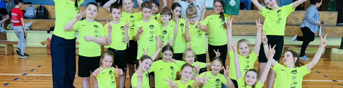 Sporto visa klase stafešu sacensības 2.klasei