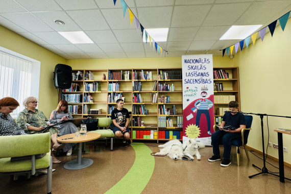 Skaļās lasīšanas sacensība