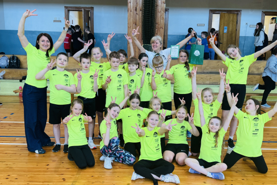 Sporto visa klase stafešu sacensības 2.klasei