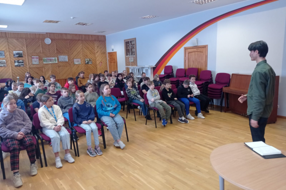 Tikšanās ar Sējas skolas absolventu