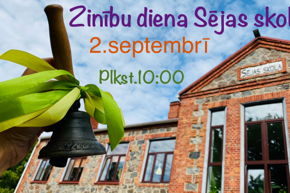 Zinību diena Sējas pamatskolā