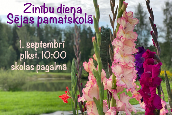 Zinību diena Sējas pamatskolā